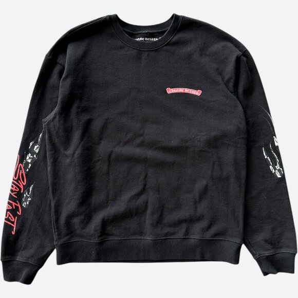 Chrome Hearts Other - Chrome Hearts Black Matty Boy Stay Fast Sweater